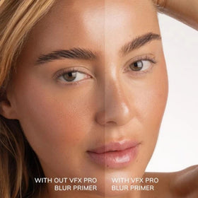 FARMASi VFX Pro Blur applied on hand to demonstrate blendability and coverage