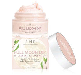 FarmHouse Fresh Full Moon Dip front jar showing label and shimmer for luminous hydration