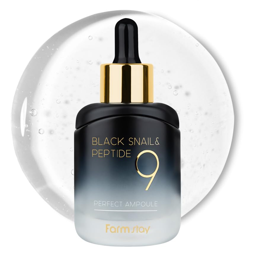 FARMSTAY front bottle view showing sleek ampoule for radiant hydration
