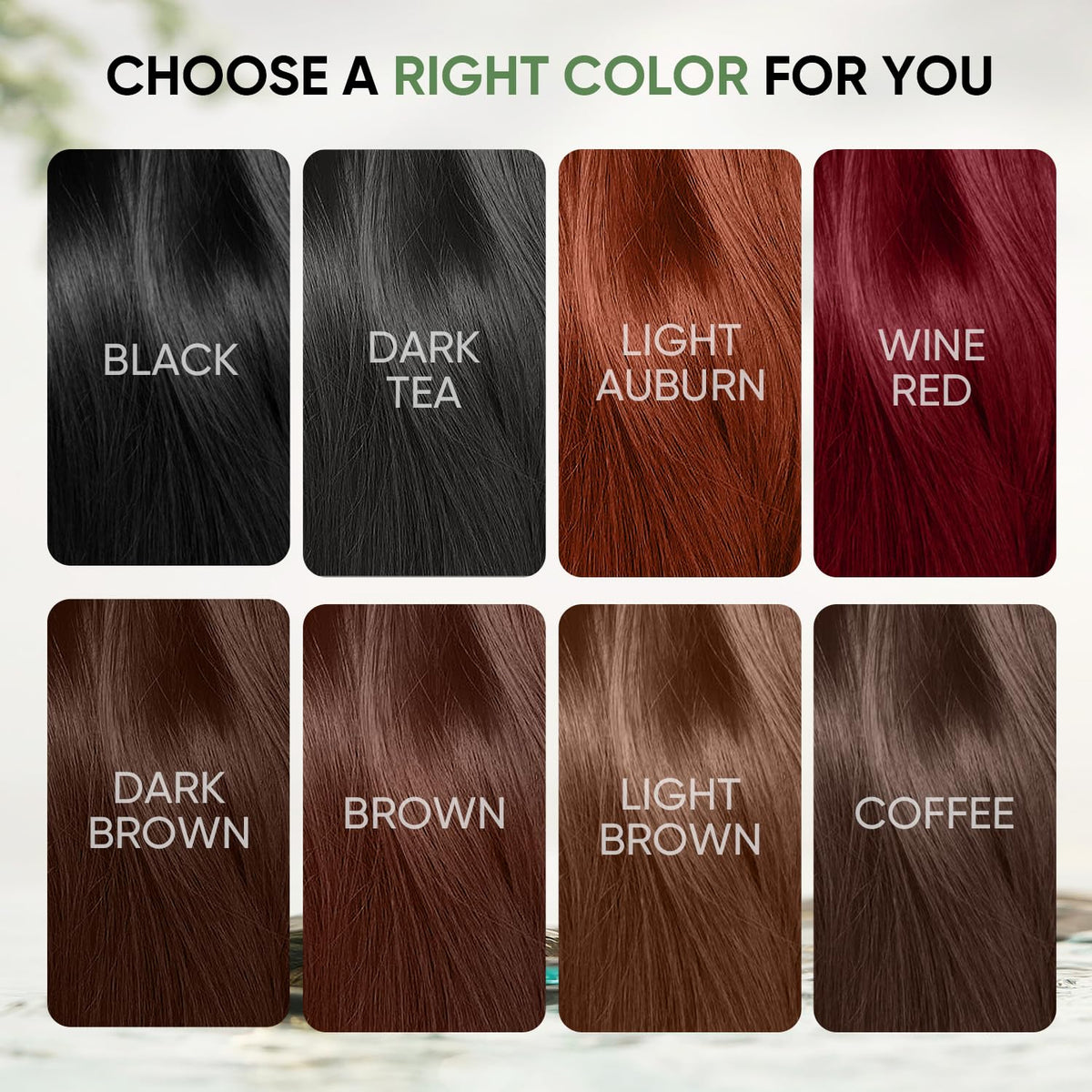 Rinsed hair after Farndu use showing smooth, softened hair and manageability benefit