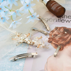 FASHEWELRY lineup of four barrette sizes showing size selection benefit