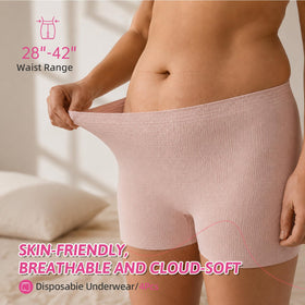 FAYUNDRA disposable underwear stacked neatly for immediate hospital use