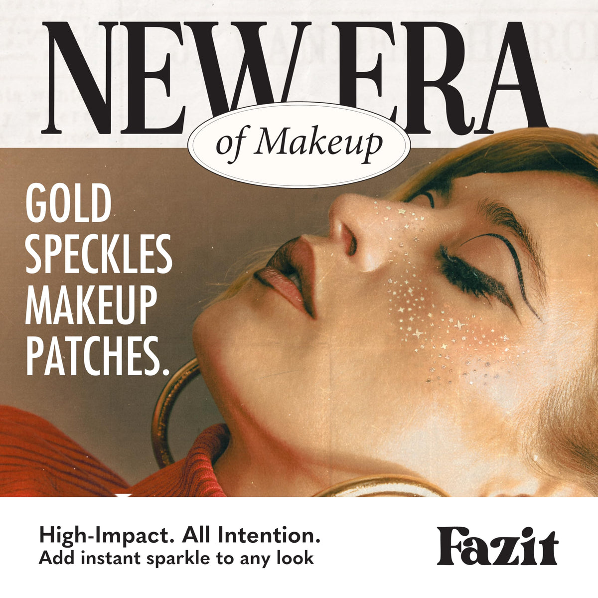Fazit application step pressing patch with wet cloth for easy use