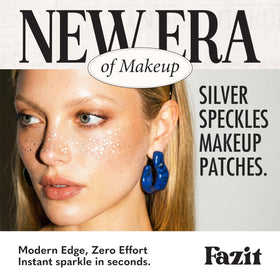 Applying Fazit patch press-and-peel method demonstrating quick adhesive application benefit