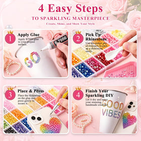 Fcoget applicator tools layout including wax pencil tweezers and five tips for precision