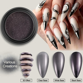 Fcozpjk iridescent unicorn powder detail showing color-shift sparkle for designs