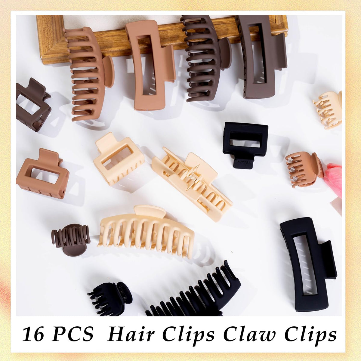 FDBJulyy clips arranged as gift-ready set suitable for birthdays and holidays