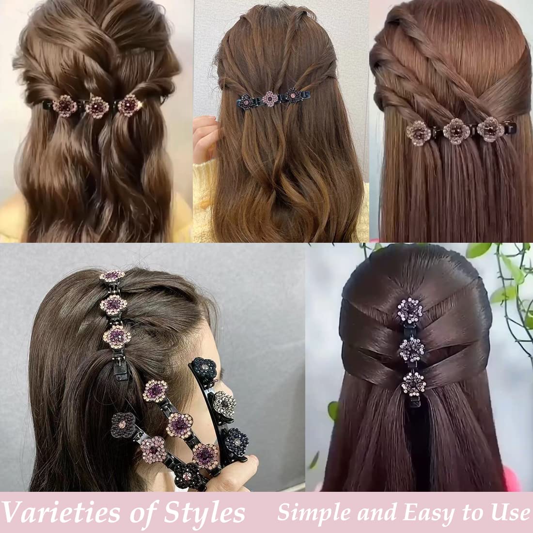 FDBJulyy clips used in a party hairstyle adding elegant sparkle and flair