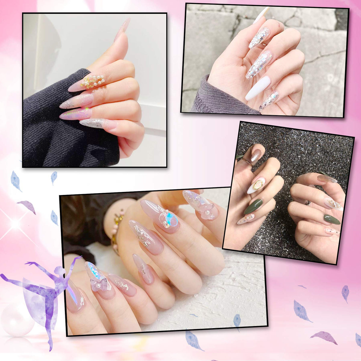 FEBSNOW hand with tips for scale comparison, visual size matching aid