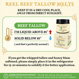 FeeMeFee label close-up showing full ingredient list and organic sourcing