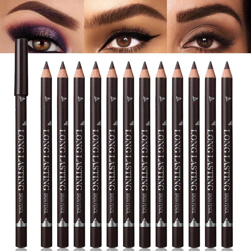 FeiCuiYun front packaging showing 12 dark brown pencils and value