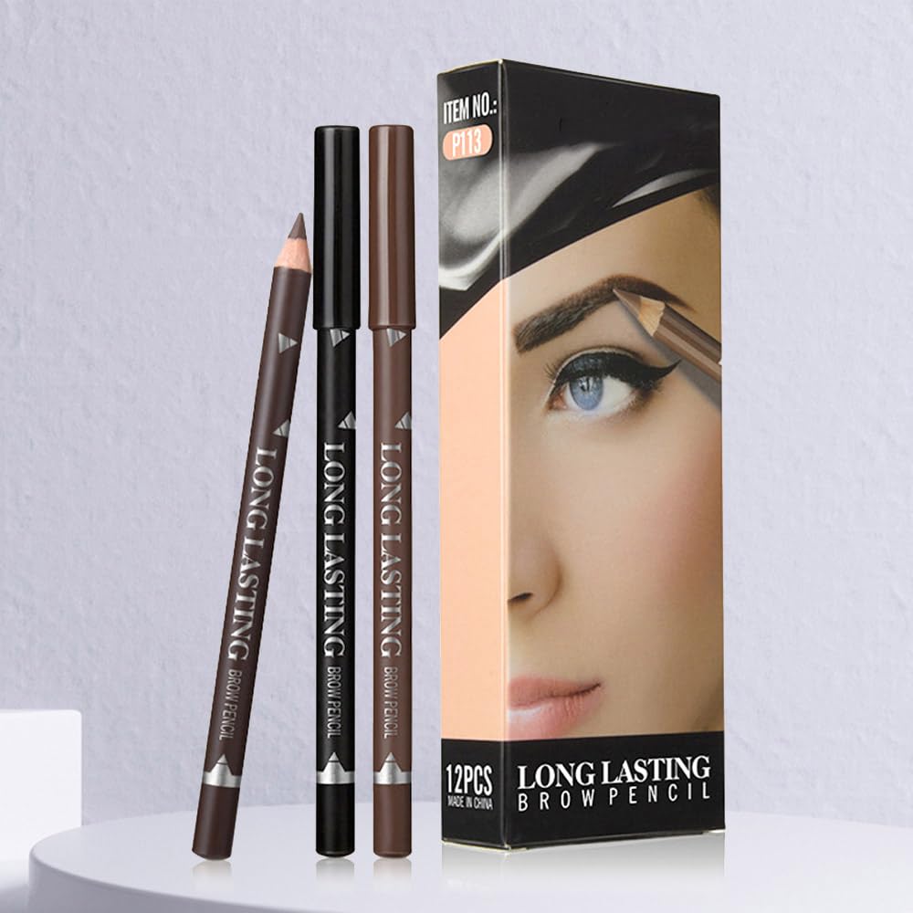 FeiCuiYun pencils in a makeup bag staged with tools to show kit readiness