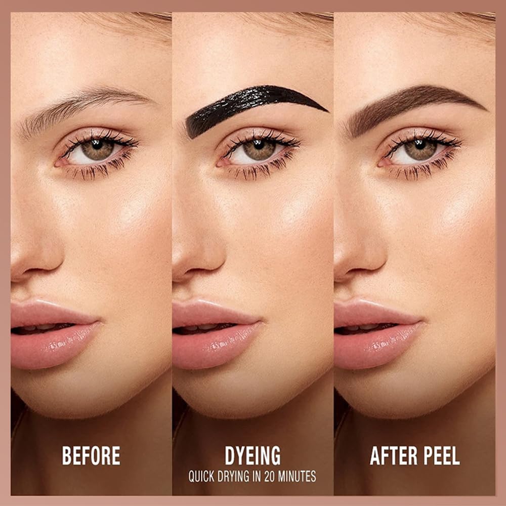 FeiCuiYun tweezer and tools flatlay for precise shaping before tinting
