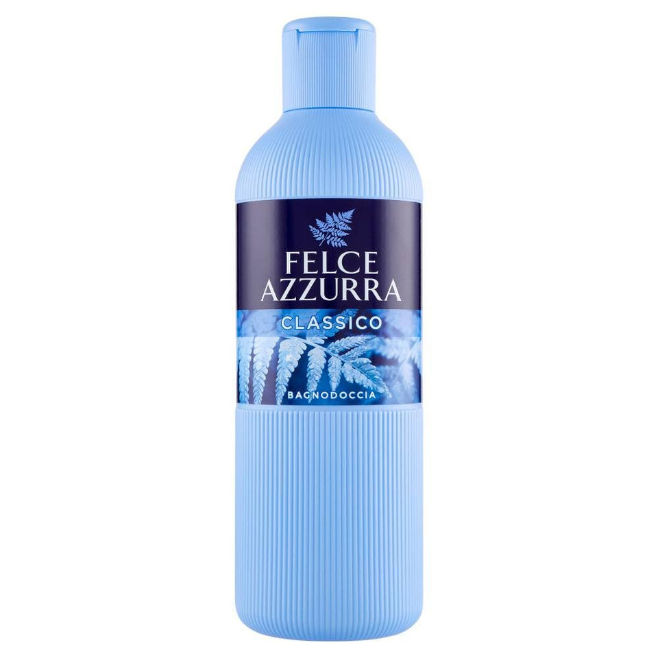 Felce Azzurra front bottle view showcasing signature fragrance and elegant packaging