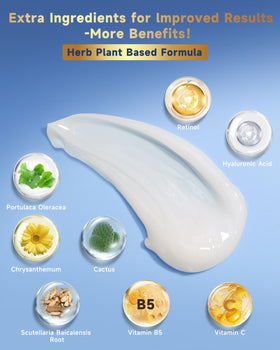 Felicemy size scale next to ruler illustrating the compact 1.7 fl oz travel-friendly container
