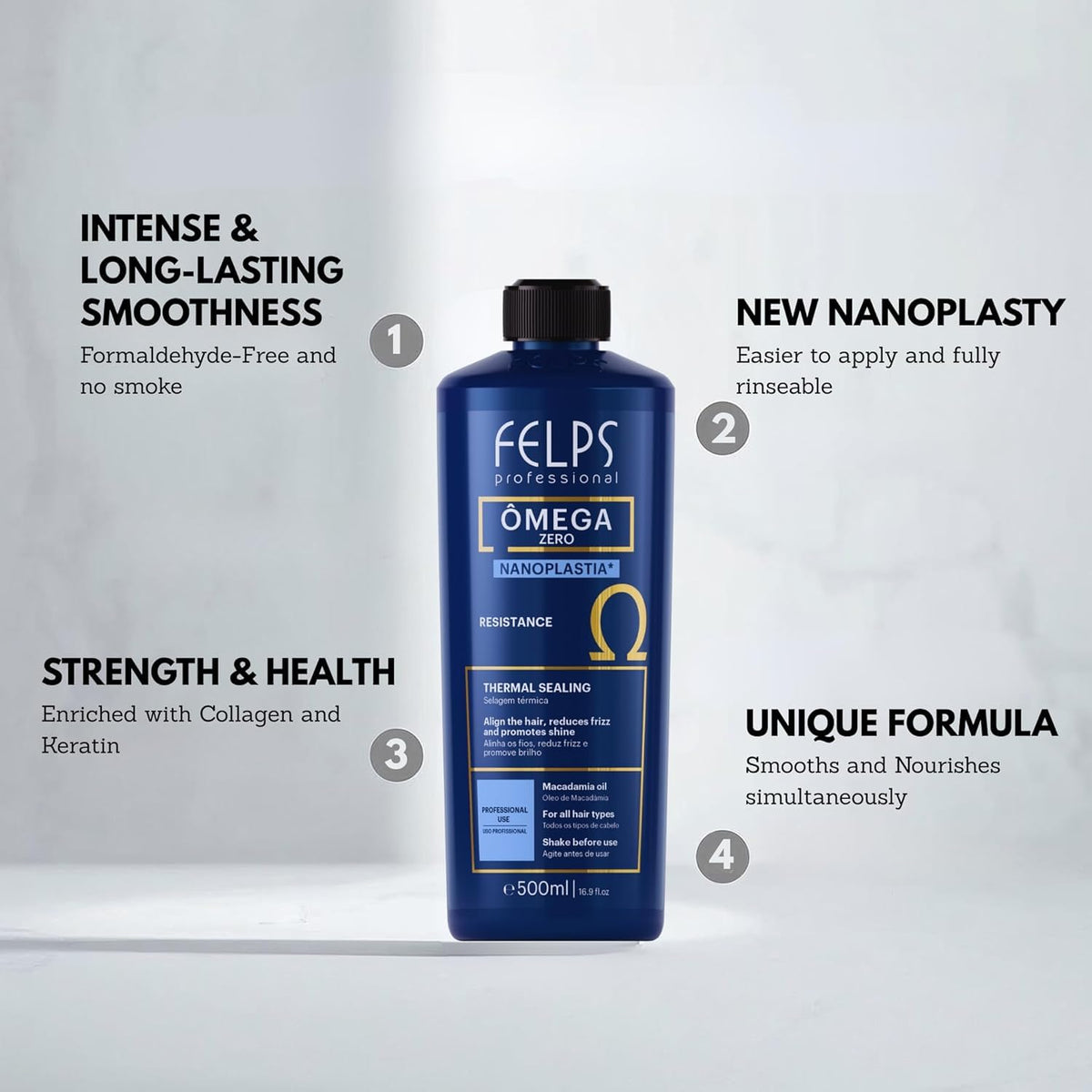 Felps Professional application with brush in salon illustrating controlled professional use and consistent results