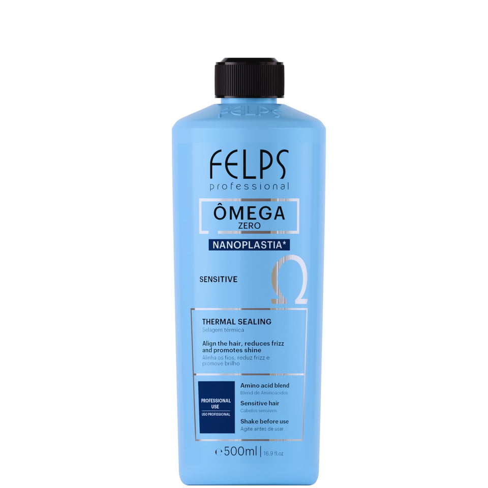 Felps Professional front label showing product benefits and volume