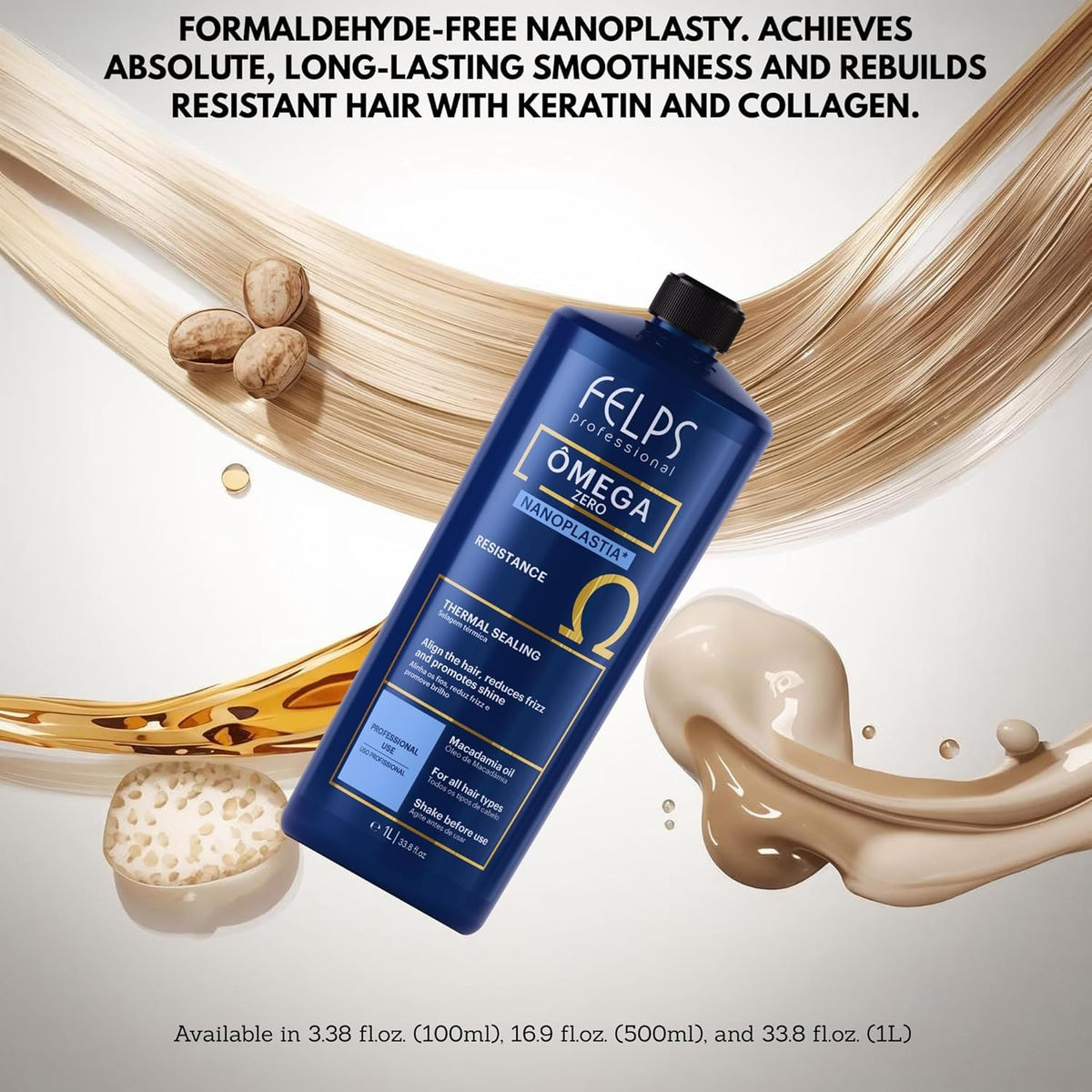 Felps Professional being applied by stylist in salon showing efficient coverage and smoother finish