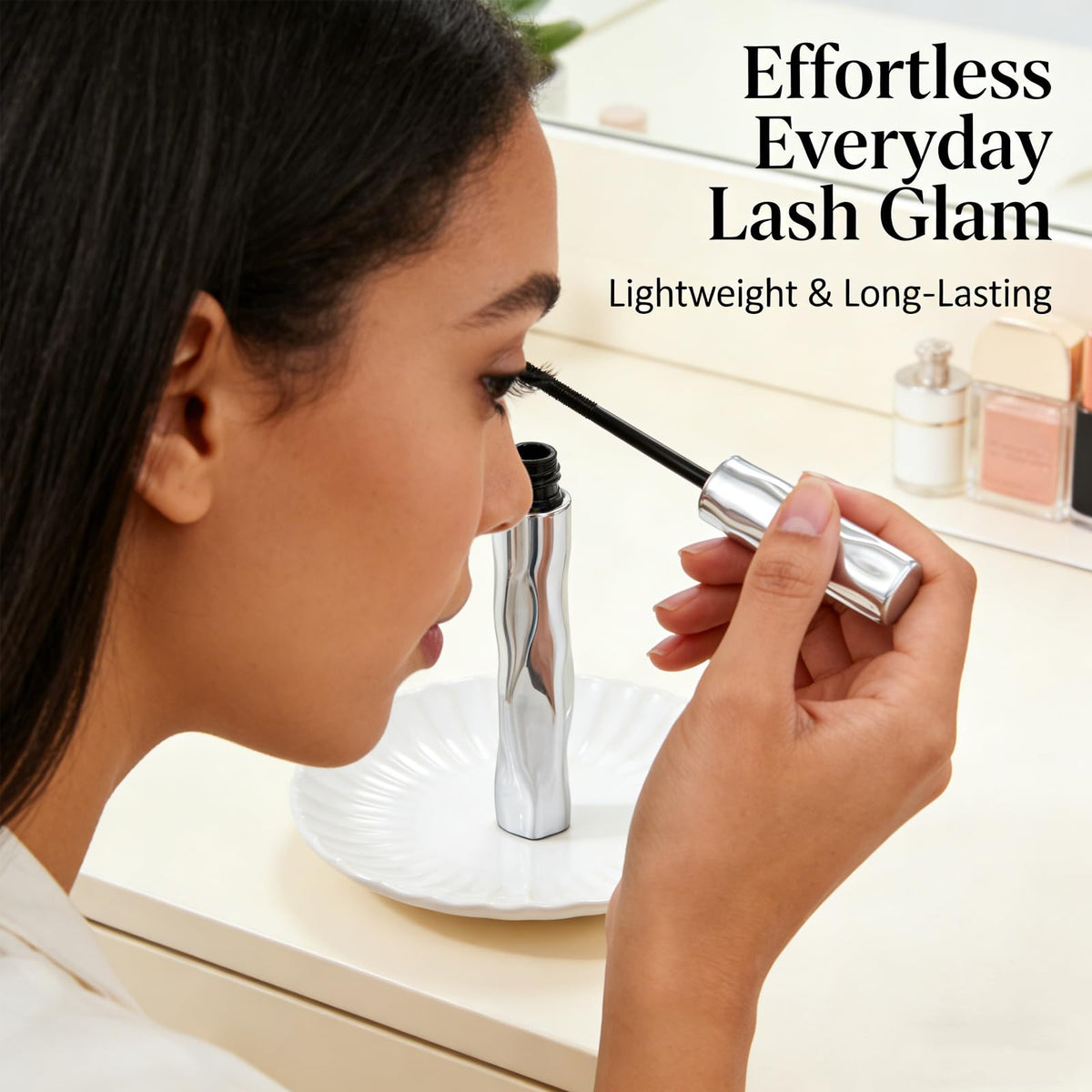 Felvaris 2026 precision wand close-up illustrating bristles and improved lash separation