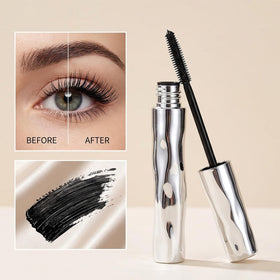 Felvaris before and after lash comparison showing visible length and curl benefit