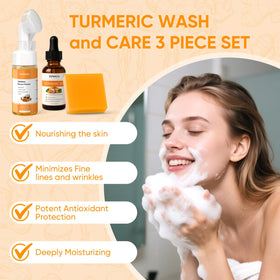 femani cleanser pump dispensing foam, gentle cleansing benefit visible