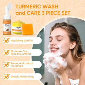femani face wash foam on brush demonstrating deep, gentle cleansing