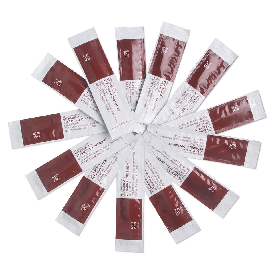 fenshine front packaging showing 50 single-use sachets and easy storage benefit