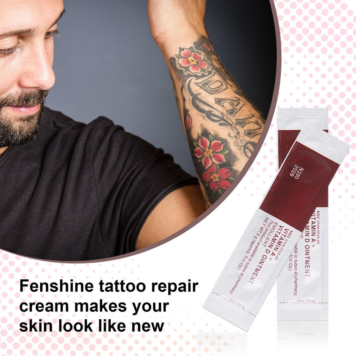 fenshine opened single sachet dispensing clean dose for hygienic application