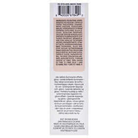 FENTY BEAUTY ingredient label detail emphasizing nourishing oils and gentle formula benefit