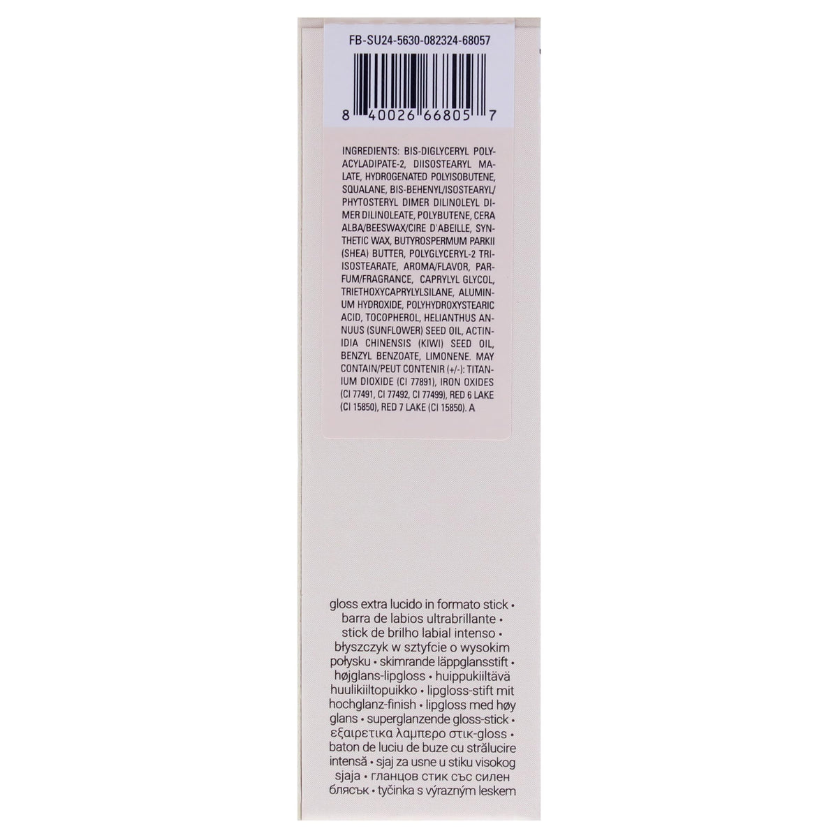 FENTY BEAUTY retail packaging box showing branding and product name