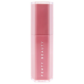 FENTY BEAUTY swatch of Is It Fussy on skin highlighting vibrant color