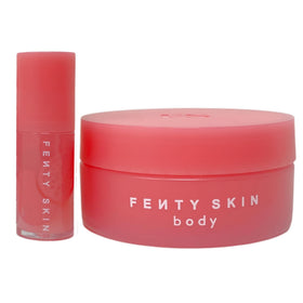 Fenty Beauty Treatz lip oil doe-foot applicator delivering smooth, hydrating coverage