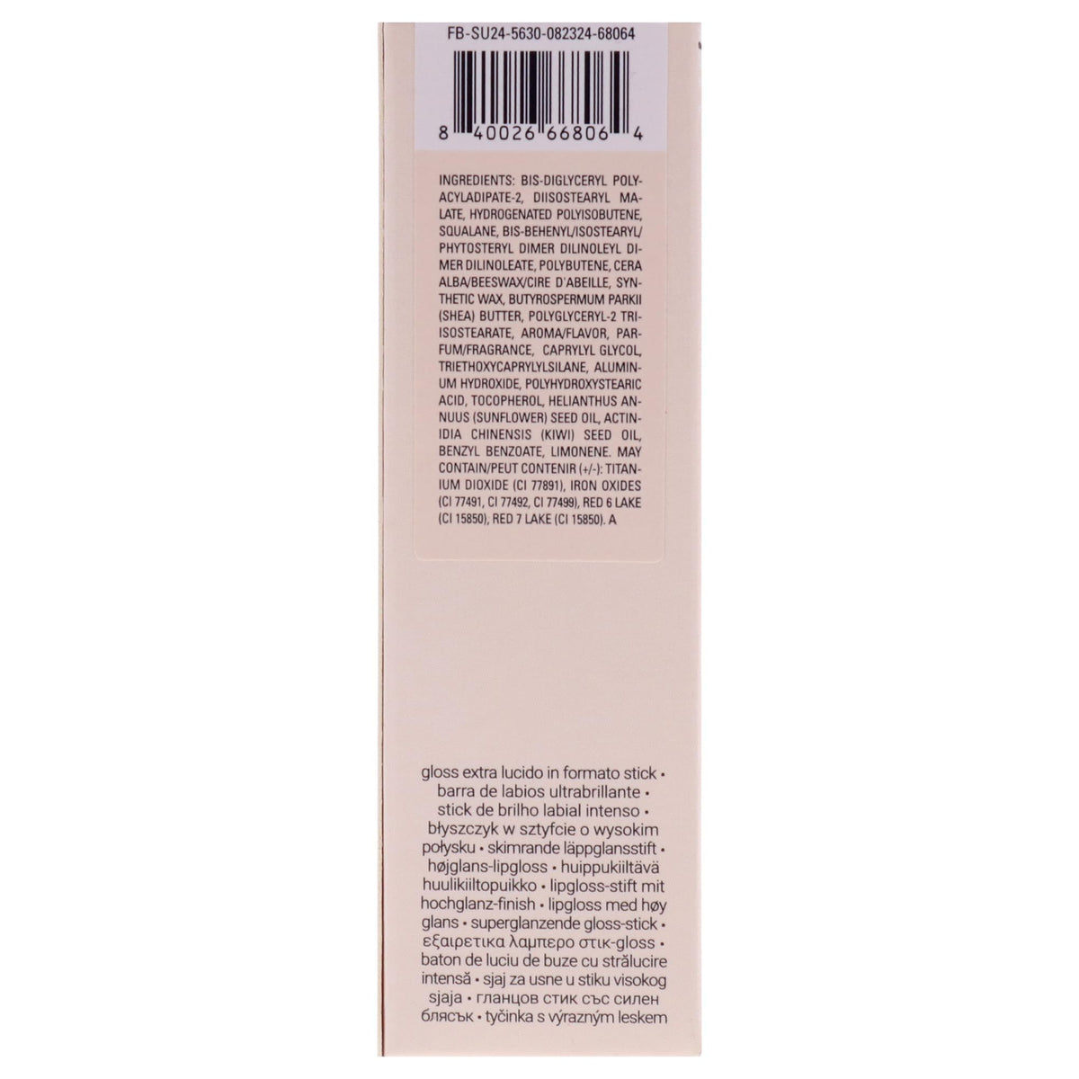 FENTY BEAUTY open cap revealing label and product details for easy shade ID