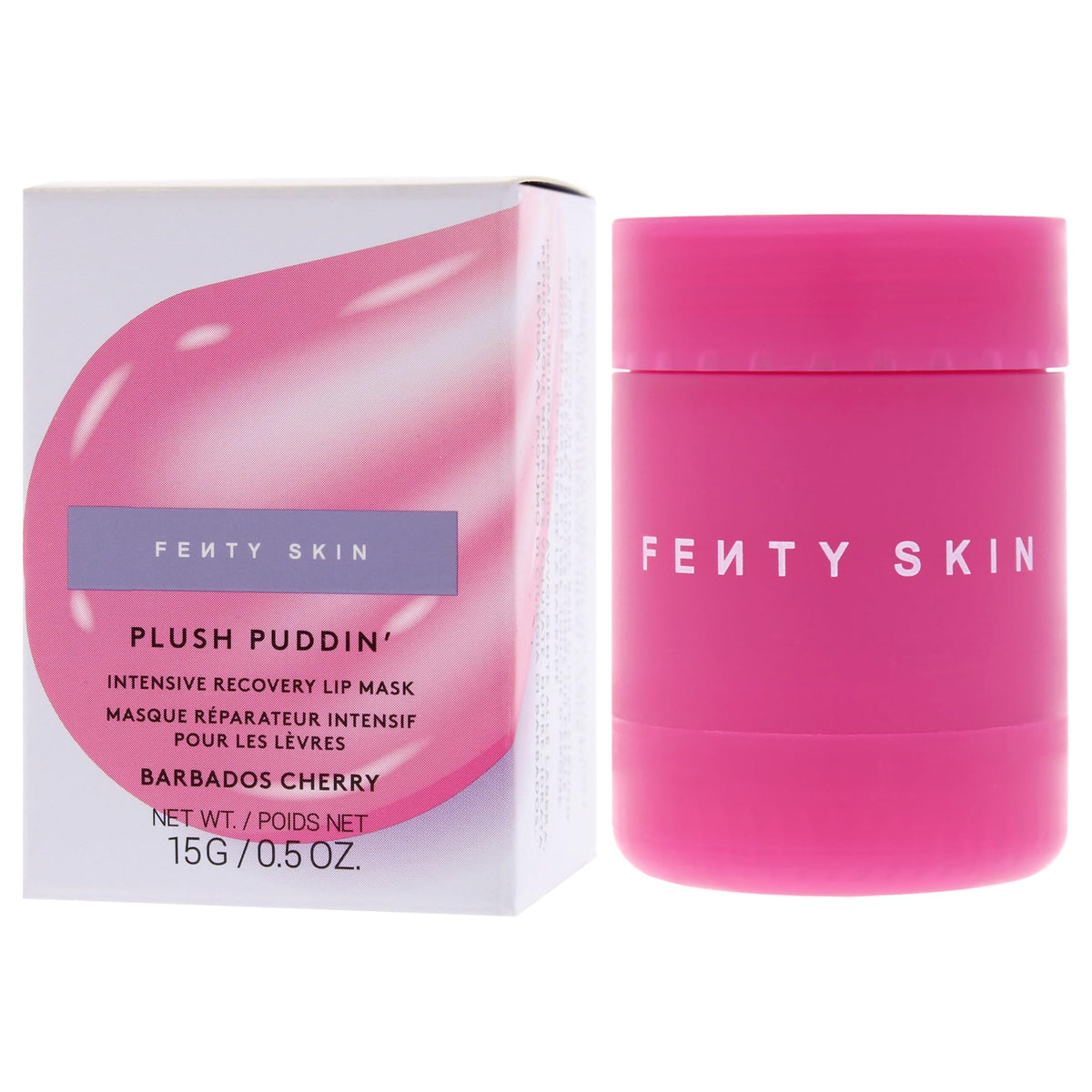 FENTY BEAUTY Plush Puddin on clean fingertip ready to apply for instant softness