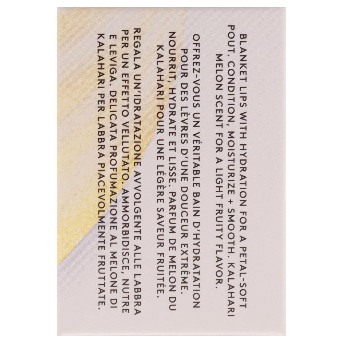 FENTY BEAUTY label close-up on jar emphasizing Plush Puddin formulation clarity