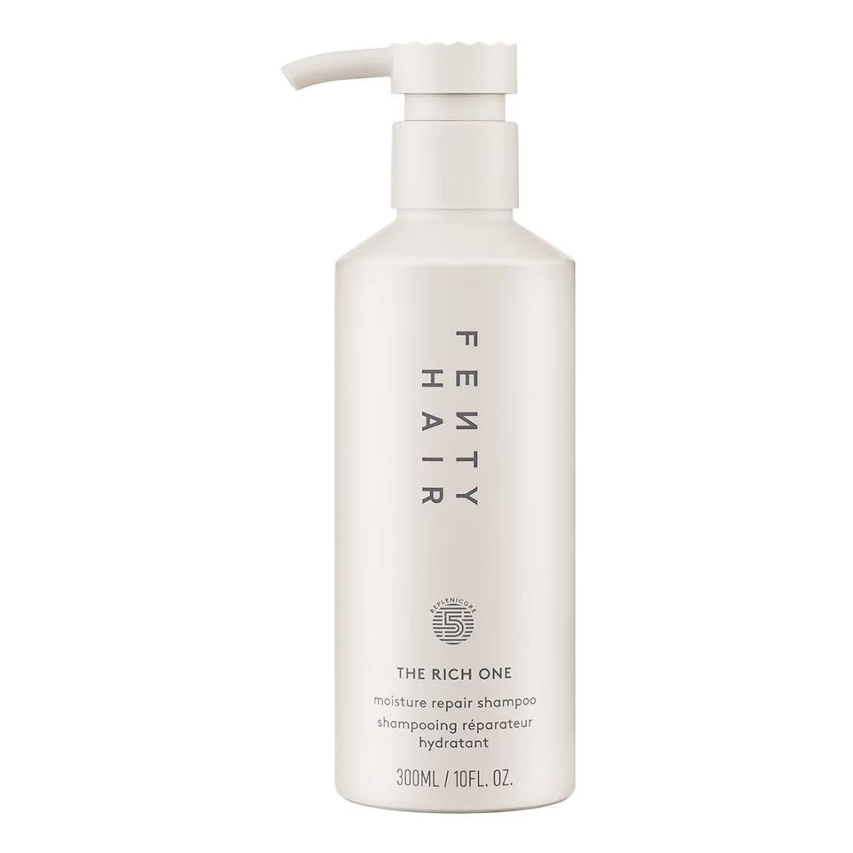 Fenty Hair Rich One front bottle shows label and benefits