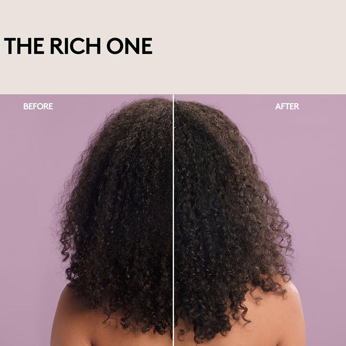 Fenty Hair Rich One lather in hand shows gentle cleansing action