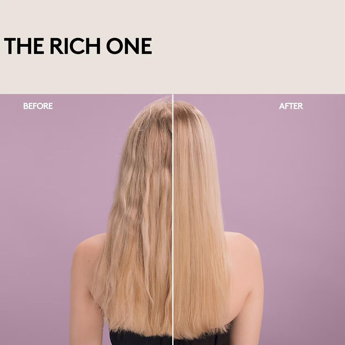 Fenty Hair Rich One next to common items for size scale