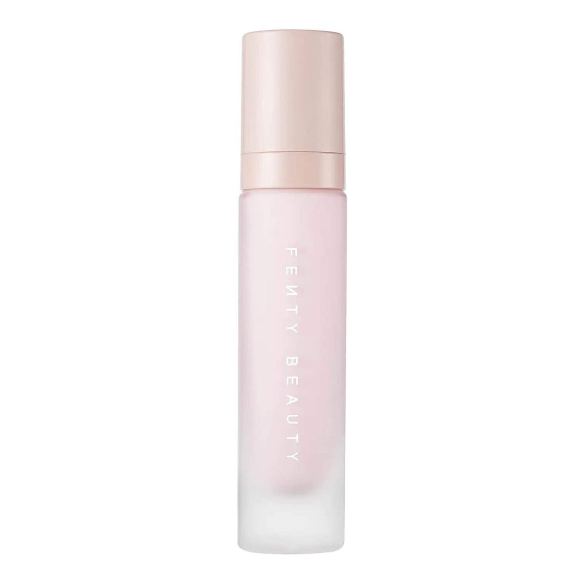 FENTY BEAUTY primer texture close-up demonstrating smooth, hydrating gel for easy blending