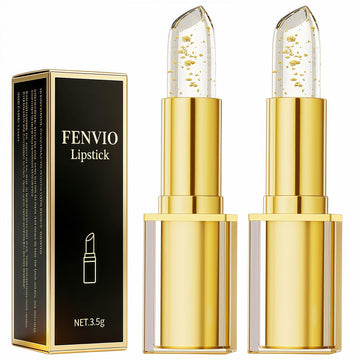 Fenvio Lipstick front packaging showing two tubes and benefits