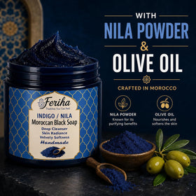 FERIHA paste applied to forearm demonstrating easy application and prepping benefit