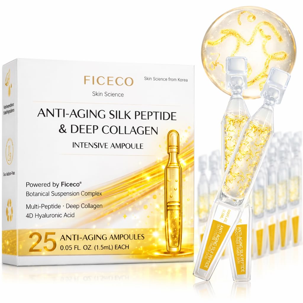FICECO front packaging showing 25 ampoules and benefits