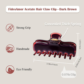 FidesAmor acetate texture close-up highlighting smooth, snag-free surface