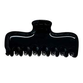 FidesAmor front view black rectangle clip showing secure grip and sleek finish