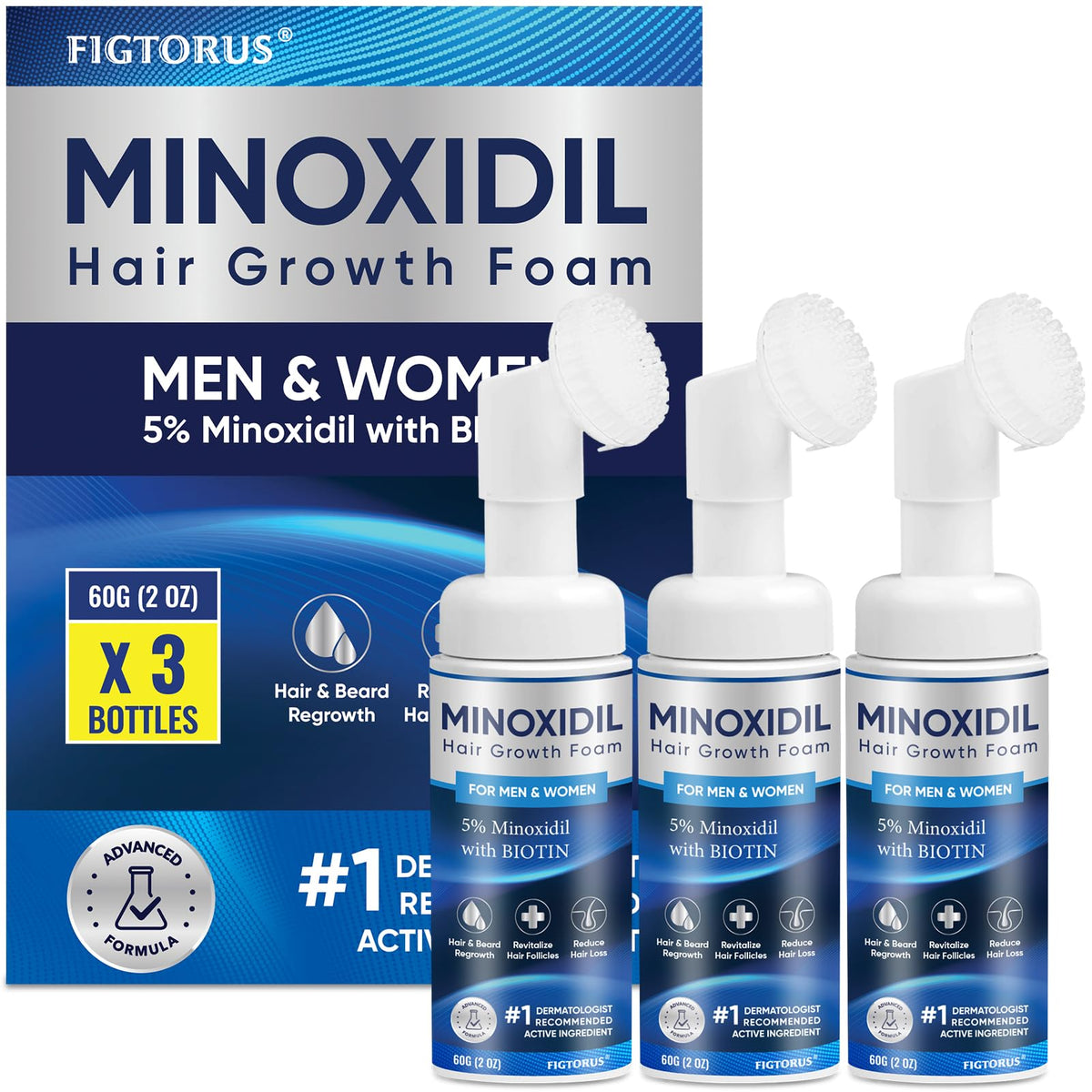 FIGTORUS front packaging showing product and benefits