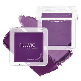 Fillwie compact front view showing violet duo and travel-friendly design