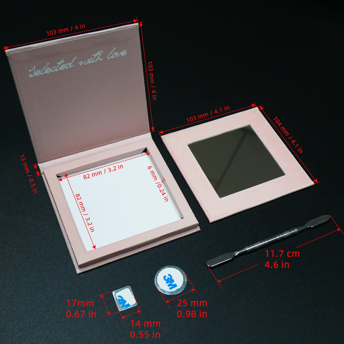 Fillwie palette in a travel bag showing lightweight durable convenience