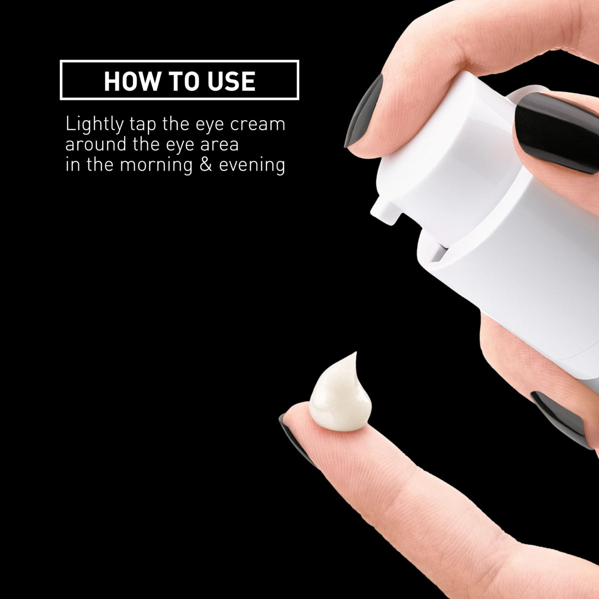 Filorga Optim-Eyes label close-up highlighting ingredient list and use instructions
