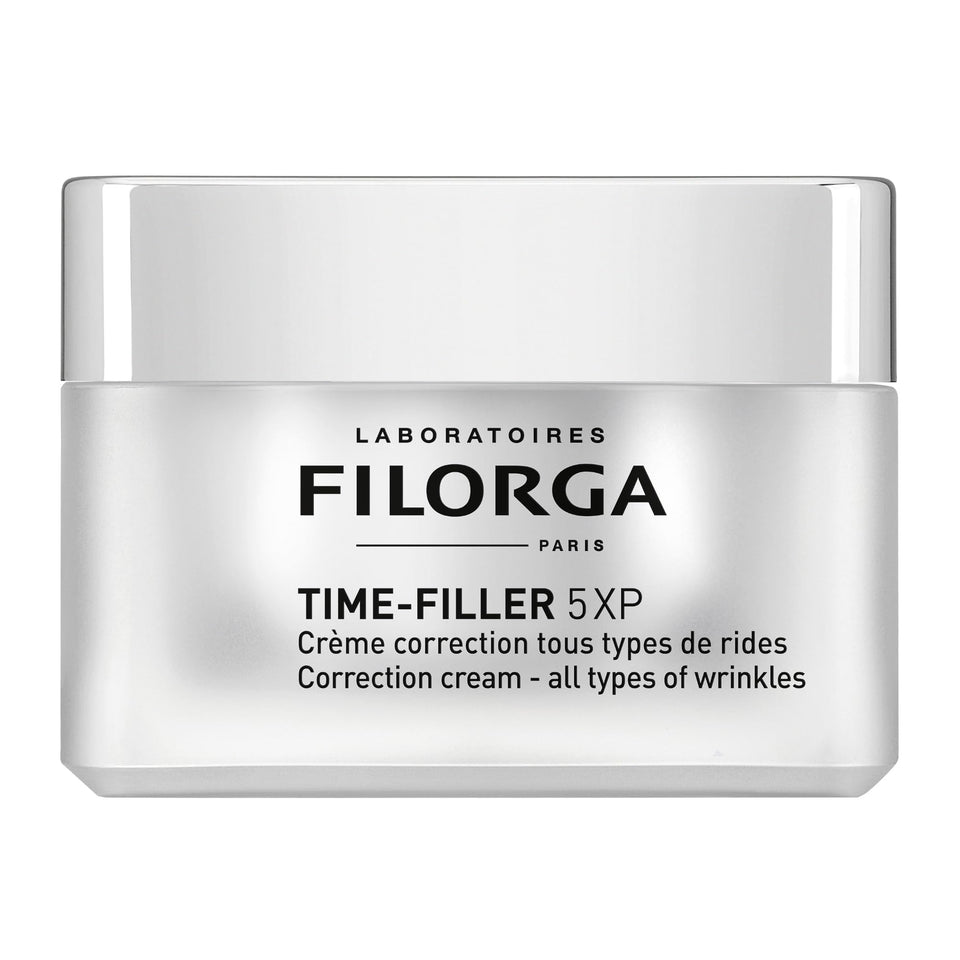 Filorga Time-Filler 5-XP front packaging showing product and volume benefits