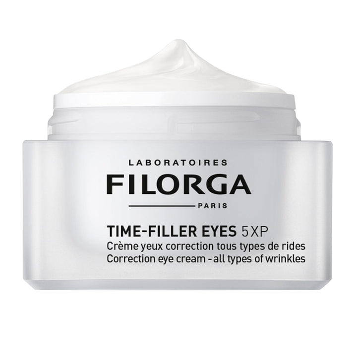 Filorga Time-Filler Eyes front packaging showing product and brand benefits